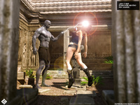 The Cloud Temple 3D Tomb Raider SFM