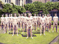 The Naked British Rowing Team for calendar 2018