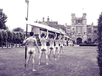 The Naked British Rowing Team for calendar 2018