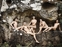 The Naked British Rowing Team for calendar 2018