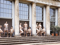 The Naked British Rowing Team for calendar 2018