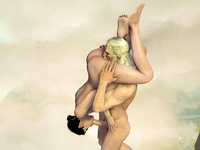 Syanna and Geralt Sex NSFW