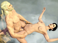 Syanna and Geralt Sex NSFW