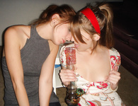 Drunk girls at parties