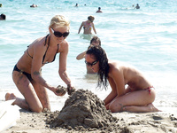 Summer Topless Girls