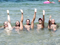 Summer Topless Girls