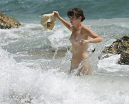 2018 Summer nude girls on the beach
