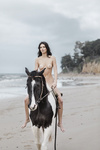 Kendall Jenner and horse all photos