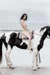 Kendall Jenner and horse all photos