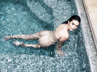 Kendall Jenner and horse all photos