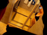 asian wife milf hidden sex video at hotel bathroom