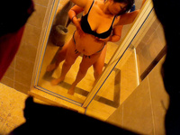 asian wife milf hidden sex video at hotel bathroom