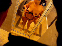 asian wife milf hidden sex video at hotel bathroom