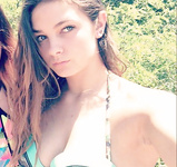 Teen snapchat selfie