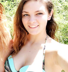 Teen snapchat selfie