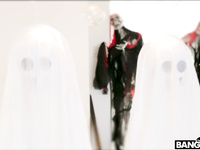 Small black tits nurse takes cowboy's big cock1080p