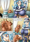FAIRY TAIL ENCOUNTER JUVIA AND DOGS