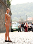 Zusana spears: Nude in publico