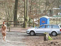 Zusana  spears: Nuevamente desnuda in public