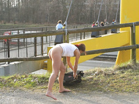 Zusana  spears: Nuevamente desnuda in public