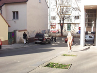 Nude in publico: Sin temor