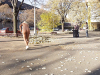 Nude in publico: Sin temor