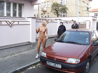 Nude in publico: Sin temor