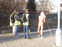 Nude in publico: Sin temor