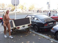 Nude in publico: Sin temor