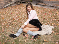 Twistys - Keisha grey - A Lovely Waiting Surprise + Outdoor Fun | Zishy