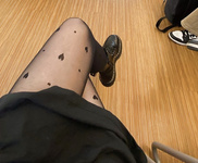 Bella in stockings and tights