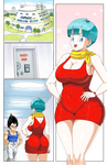 Dragon Ball Z- Bulma Break Time (PinkPawg)