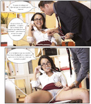 Sexy secretaria con Dillion Harper ( Fotonovela )