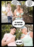 Una abuela tetona