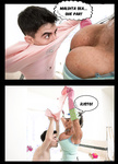 Una abuela tetona