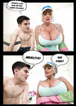 Una abuela tetona