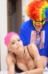 Gibby The Clown X Jasmine Banks Gif