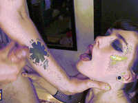 Bitch like spit on her face gif