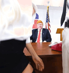 She Chocked when she see my dick gif