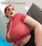 Ripped Her Shirt And Boobs Out Gif