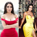 Lela Star and Kim Kardashian Lookalike