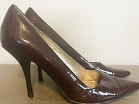 Relaxing with a belly and pussy full of cum.