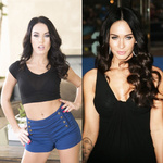 Megan Rain and Megan Fox Lookalike