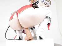 Sexy cos playing anal