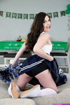 Theodora Day in miniskirt cheerleader sexy