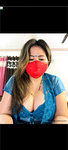 88pink full face picture in saree boobs show pic with mask