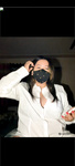 88pink full face picture in saree boobs show pic with mask