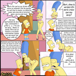 Los simpson , cuidando de mamá