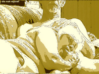 DARBY SUCKING MY COCK IN HOT YELLOW SCREEN