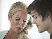 Alura Jenson Cheering Up Mom